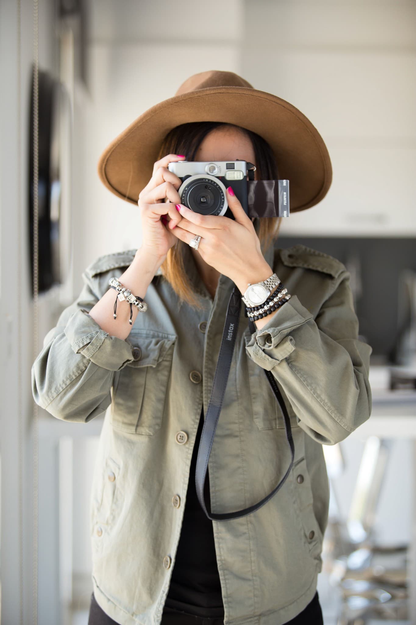 A female model