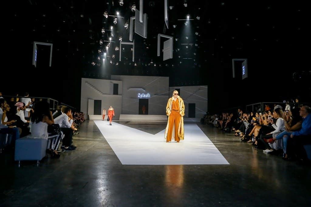 Fashion runway show